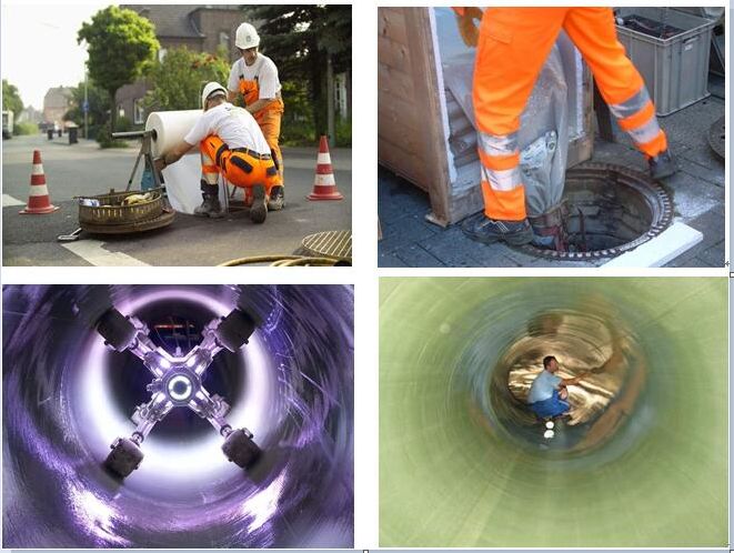 沙湖原种场管道光固化修复