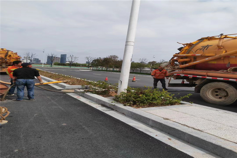 沙湖原种场雨水管道清淤-污水管道清洗